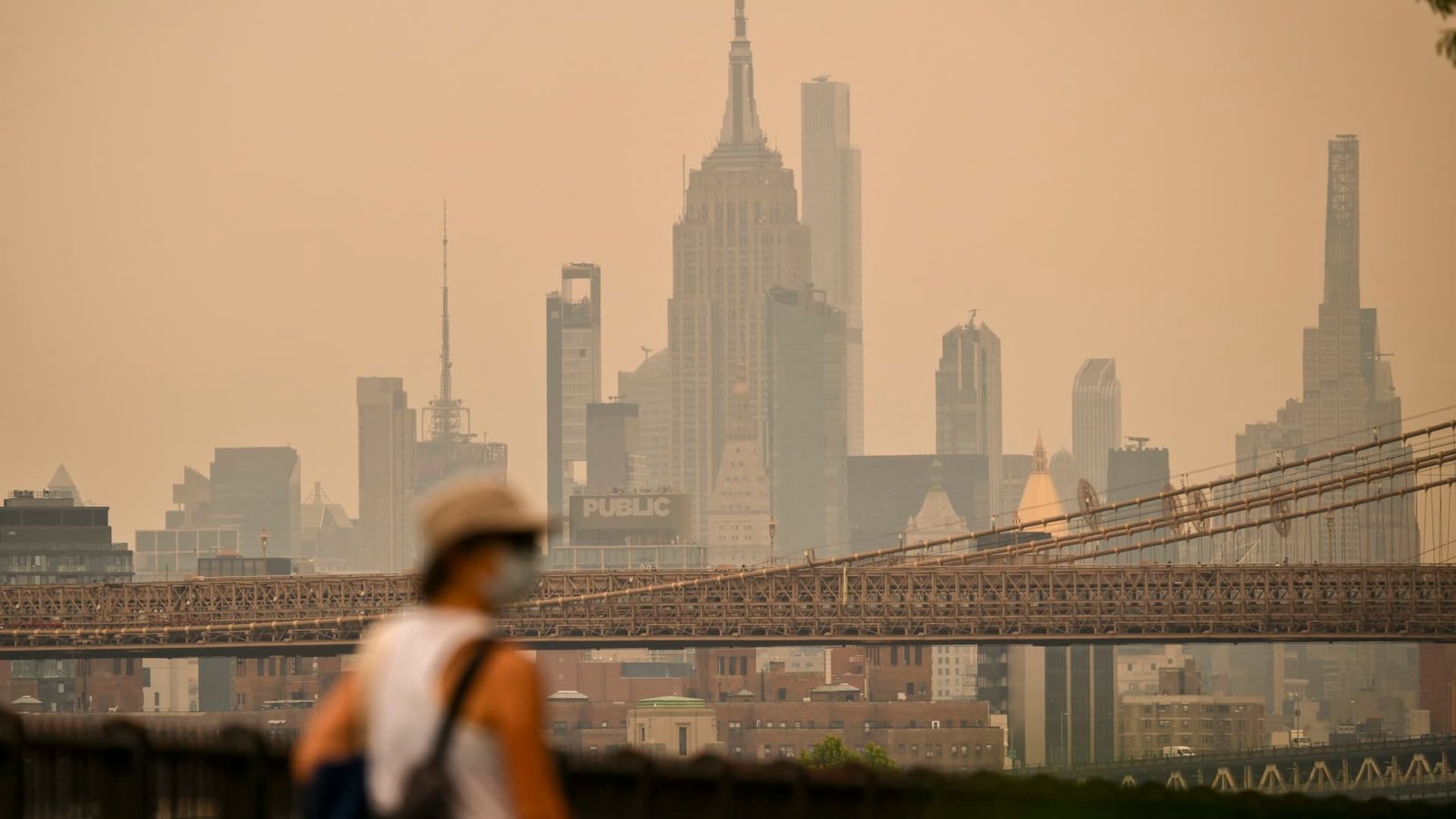 Thunderstorms will clear wildfire smoke from Northeast ahead of World Cup final, meteorologists say