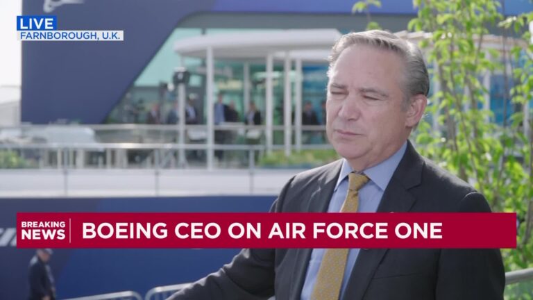 Boeing CEO: New Air Force One most complex twin-aisle plane we've ever built