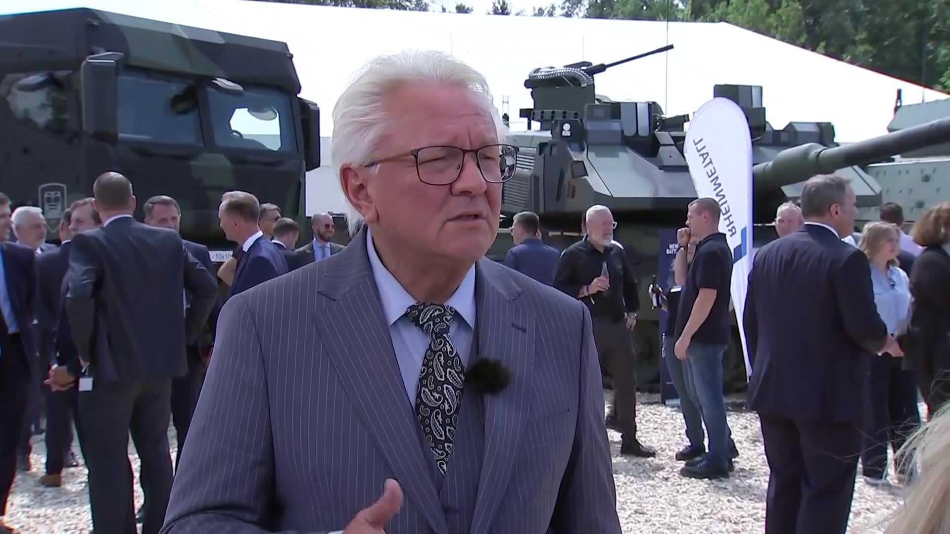 Rheinmetall expects order book above 100 billion euros: CEO