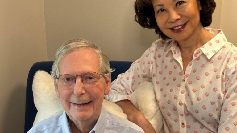 Sen. McConnell still not cleared to go back to work as he recovers from fall, doctors say