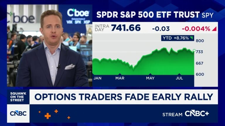 Options Action: Options traders fade early rally