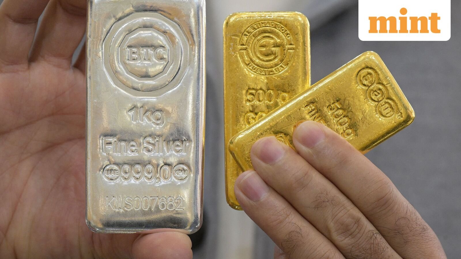 Gold, silver prices today: Comex gold drops $84, silver slips $2 as US dollar rebounds