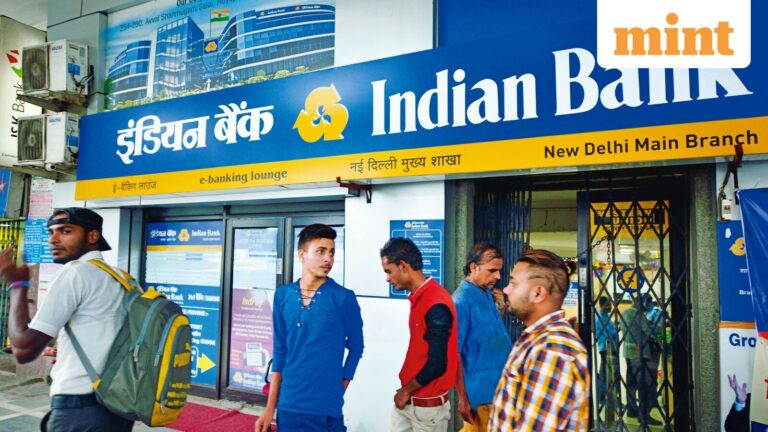 Indian Bank share price zooms 10% after announcement of Q1 results 2026