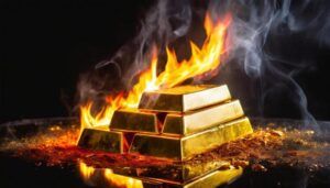 Gold on Fire