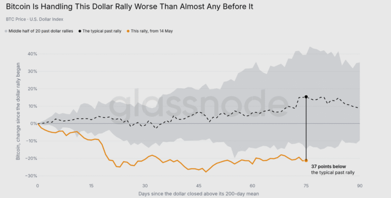 Bitcoin trails US Dollar as Fed holds rate steady