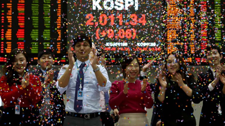 South Korea stocks have entered bull market in about a month as AI trade roars back