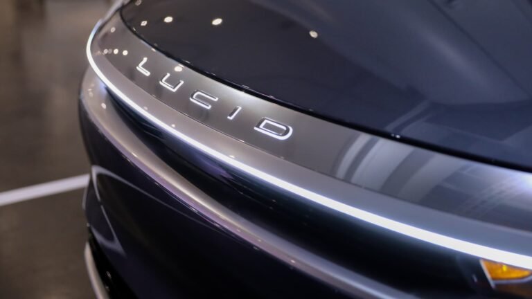 EV maker Lucid to recall more than 27,000 luxury sedans over fire risk, NHTSA says