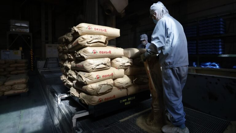 Japan wholesale inflation eases slightly to 7.2%, undershooting expectations