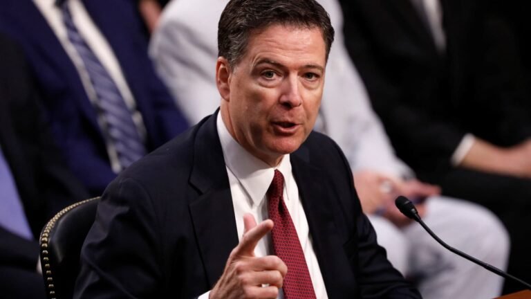 DOJ cites Comey's novel in urging judge not to toss '86 47' seashells threat to Trump case