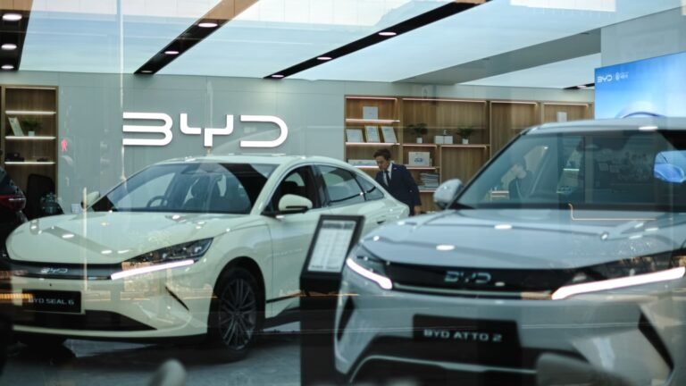 BYD shares slide as fierce China competition dents first-half earnings