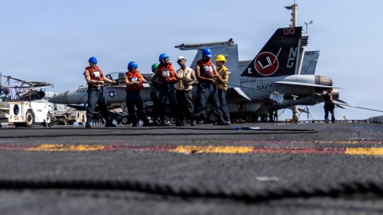 Top U.S. commander acknowledges mental health issues on USS Lincoln