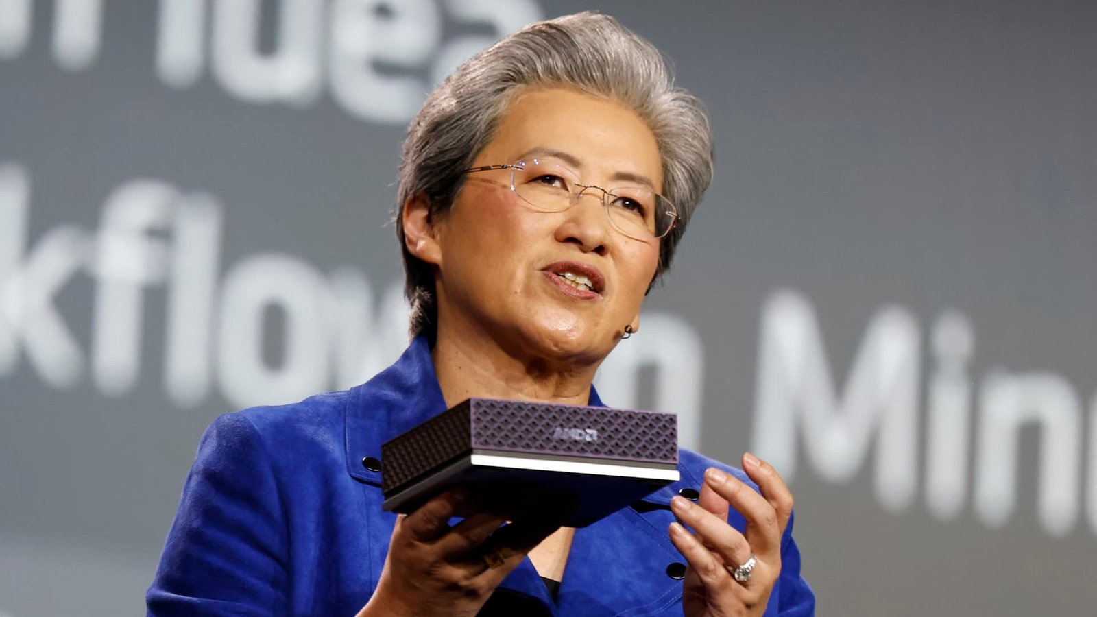 AMD's revenue climbs 50% and data center sales doubled, but the stock is down