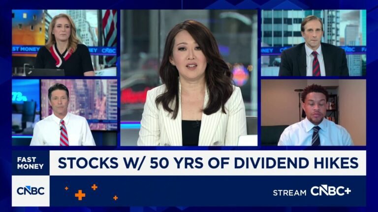 'Fast Money' traders name their 'dividend king' stock picks