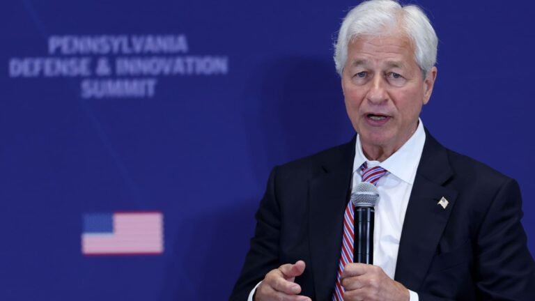 JPMorgan's Jamie Dimon warns of high leverage: 'Somebody will disrupt the market'