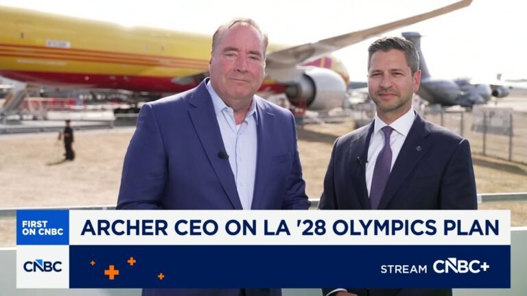 Archer Aviation CEO Adam Goldstein on new aircraft and LA28 Olympics strategy