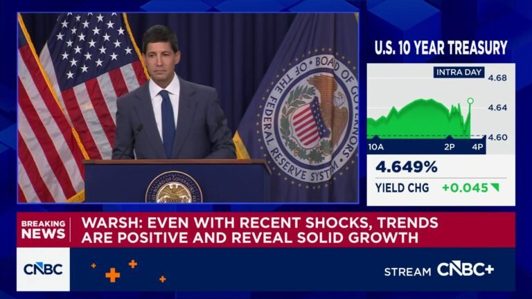 Fed Chairman Warsh: Not going to fix inflation with a magic wand