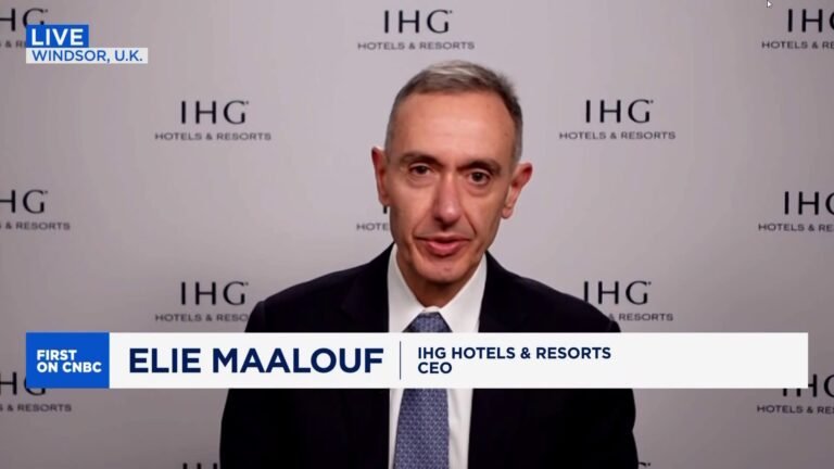 IHG CEO: U.S. was standout, sense of normality returning to Mideast