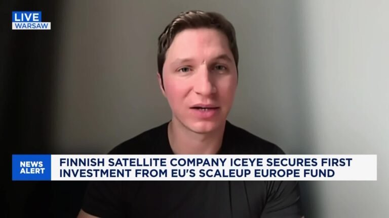 The invasion of Ukraine was was a 'pivotal moment' for the space industry, ICEYE CEO says