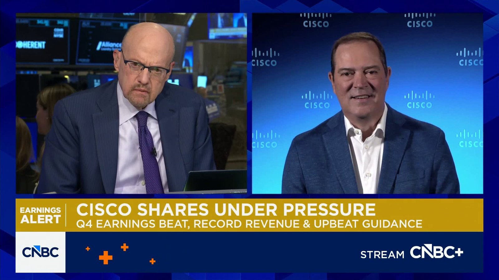 Cisco CEO Chuck Robbins on Q4 results: All areas of our business have tailwinds right now