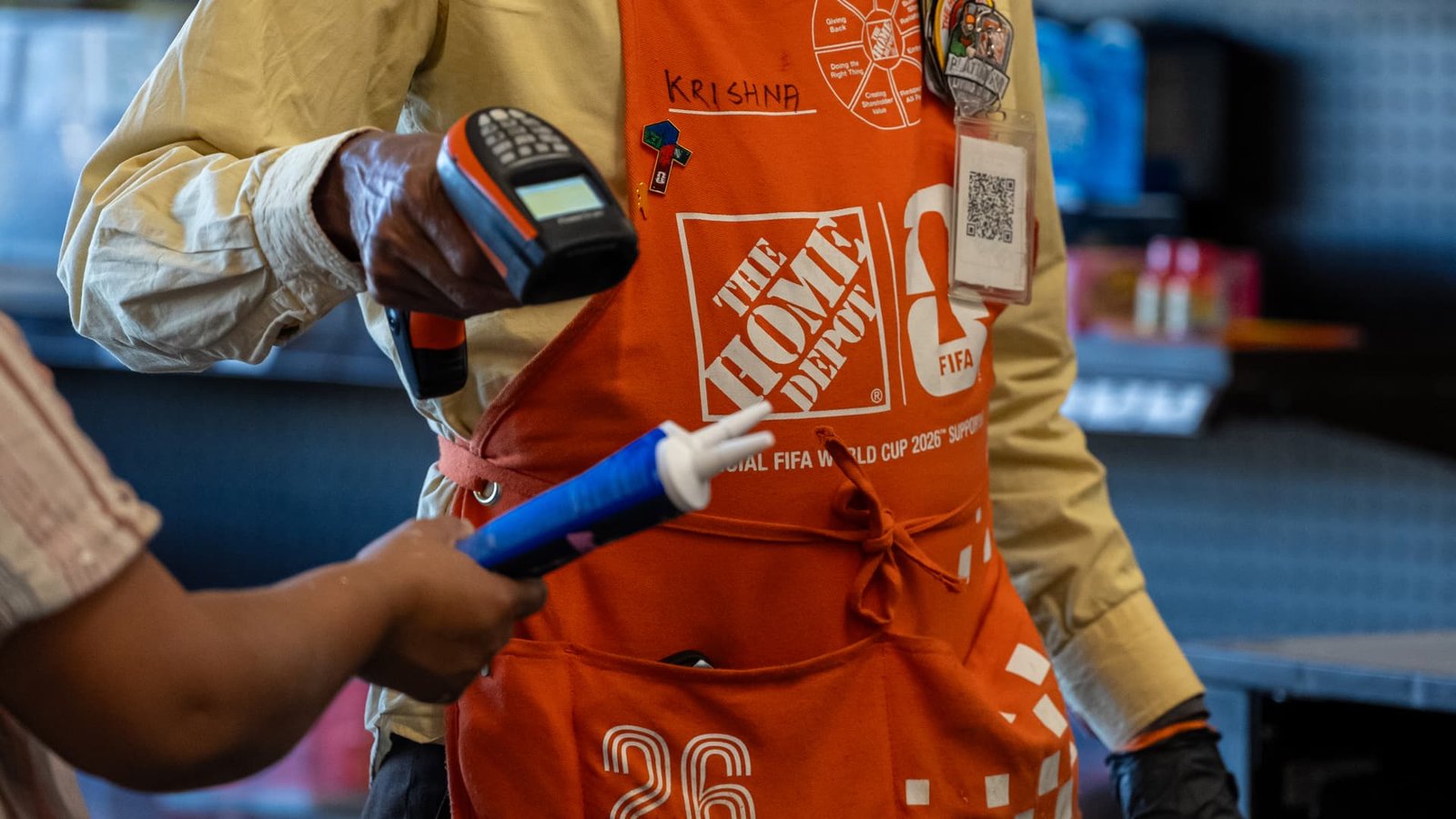 We upgraded Home Depot and raised our price target. It made the best of a terrible hand
