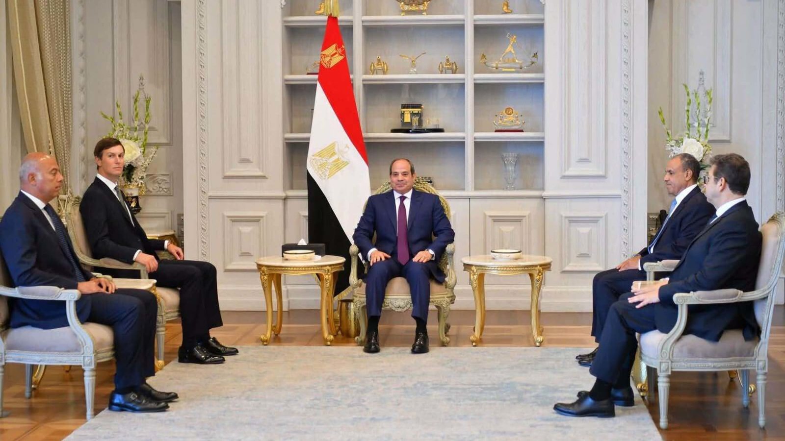 Trump's envoys meet with Egyptian, Qatari and Turkish mediators in Cairo as Israel strikes Gaza