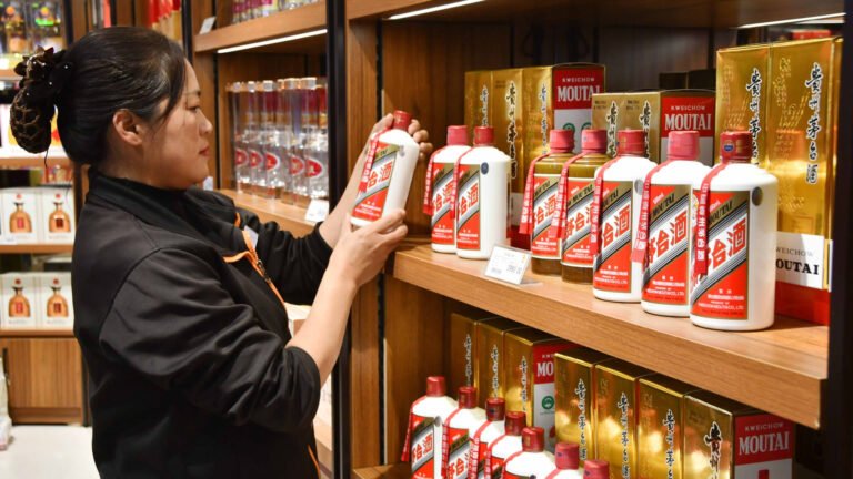 What Chinese liquor maker Moutai's slump says about the country's economy