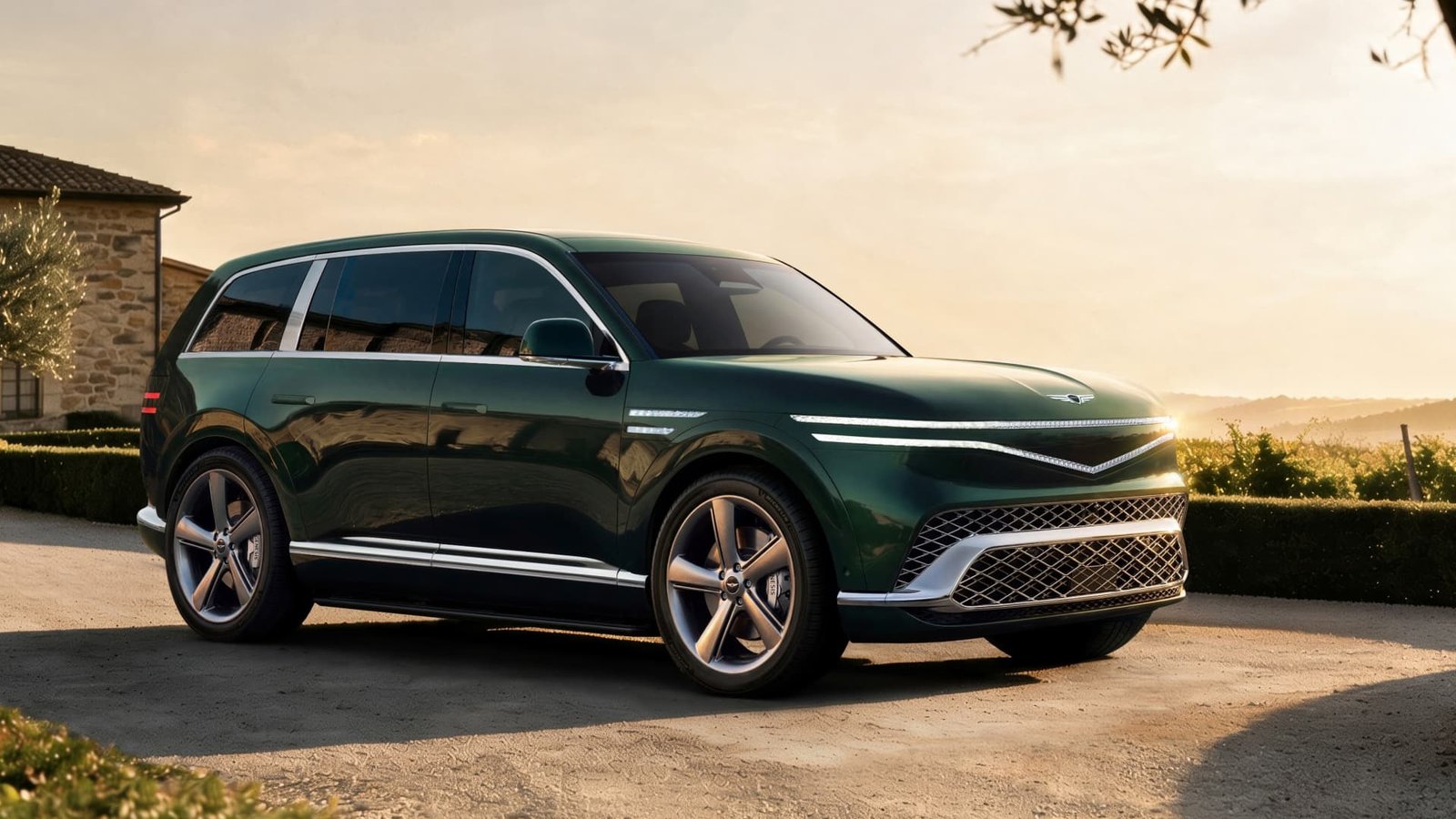 Hyundai's new flagship vehicle is a large luxury Genesis EV