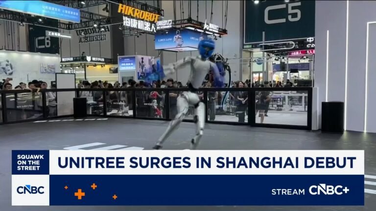 Chinese robot makers surges in IPO