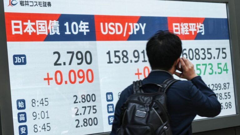 Japan's bond market may be the canary in the coal mine for the AI stock rally
