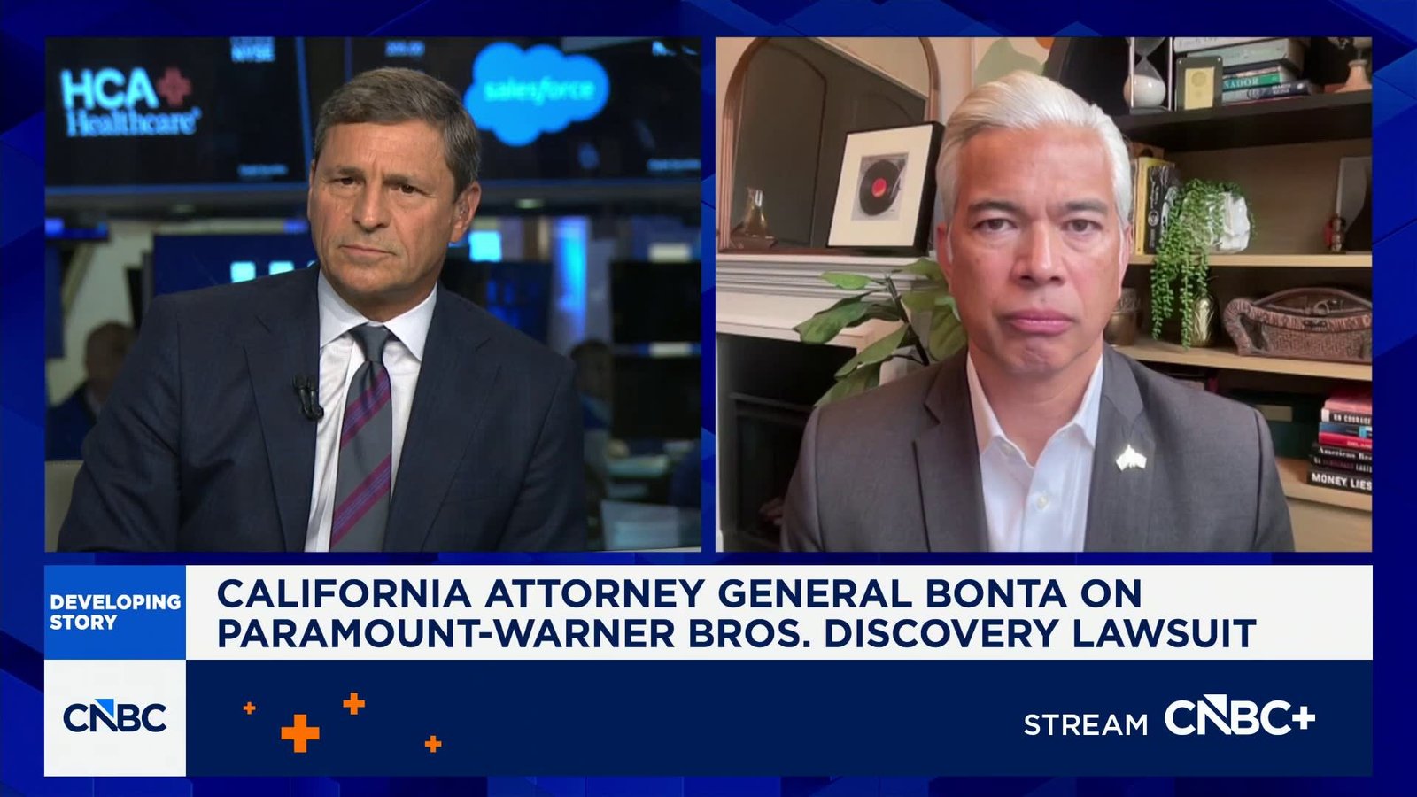 California Attorney General Rob Bonta: Paramount-WBD lawsuit is a 'black-and-white' antitrust case