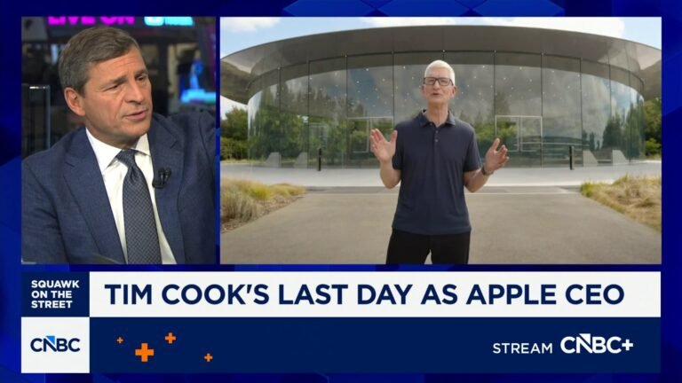 End of an era at Apple: Tim Cook's last day as CEO