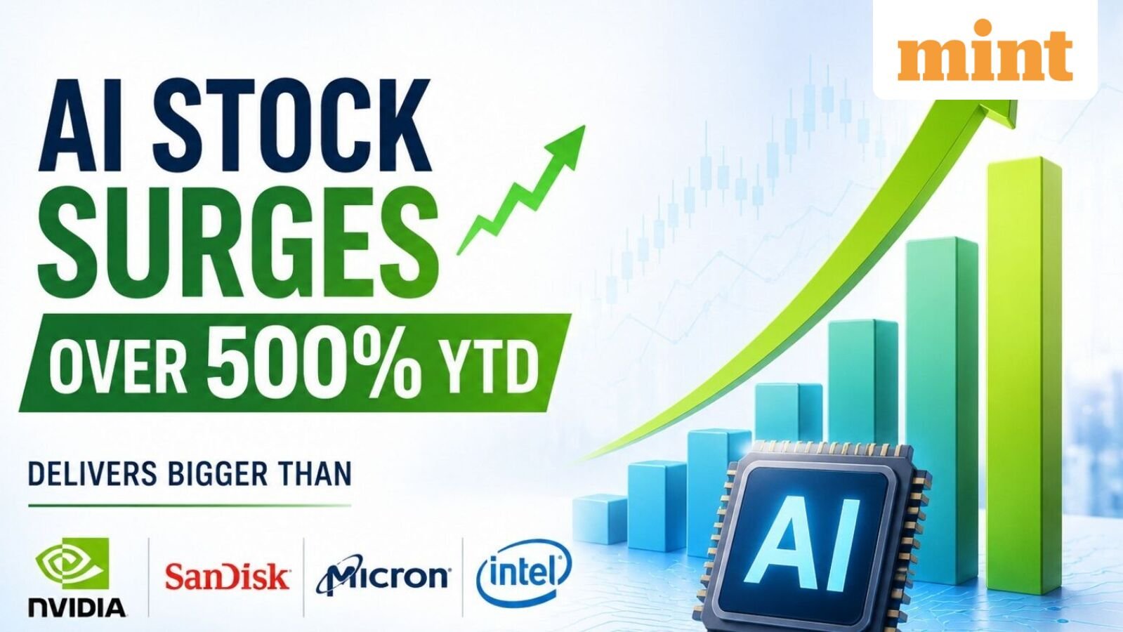 This AI stock surges over 600% YTD; delivers bigger than Nvidia, SanDisk, Micron and Intel
