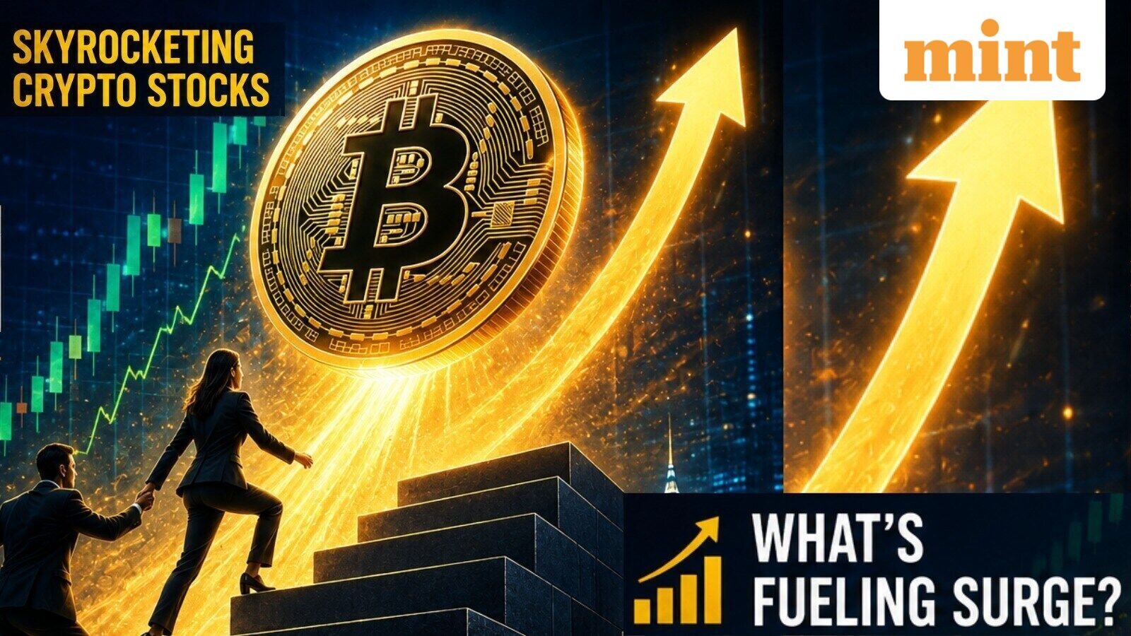 Explained | How Bitcoin rally led to skyrocketing of crypto stocks | What’s fuelling surge of both? Climbing in tandem