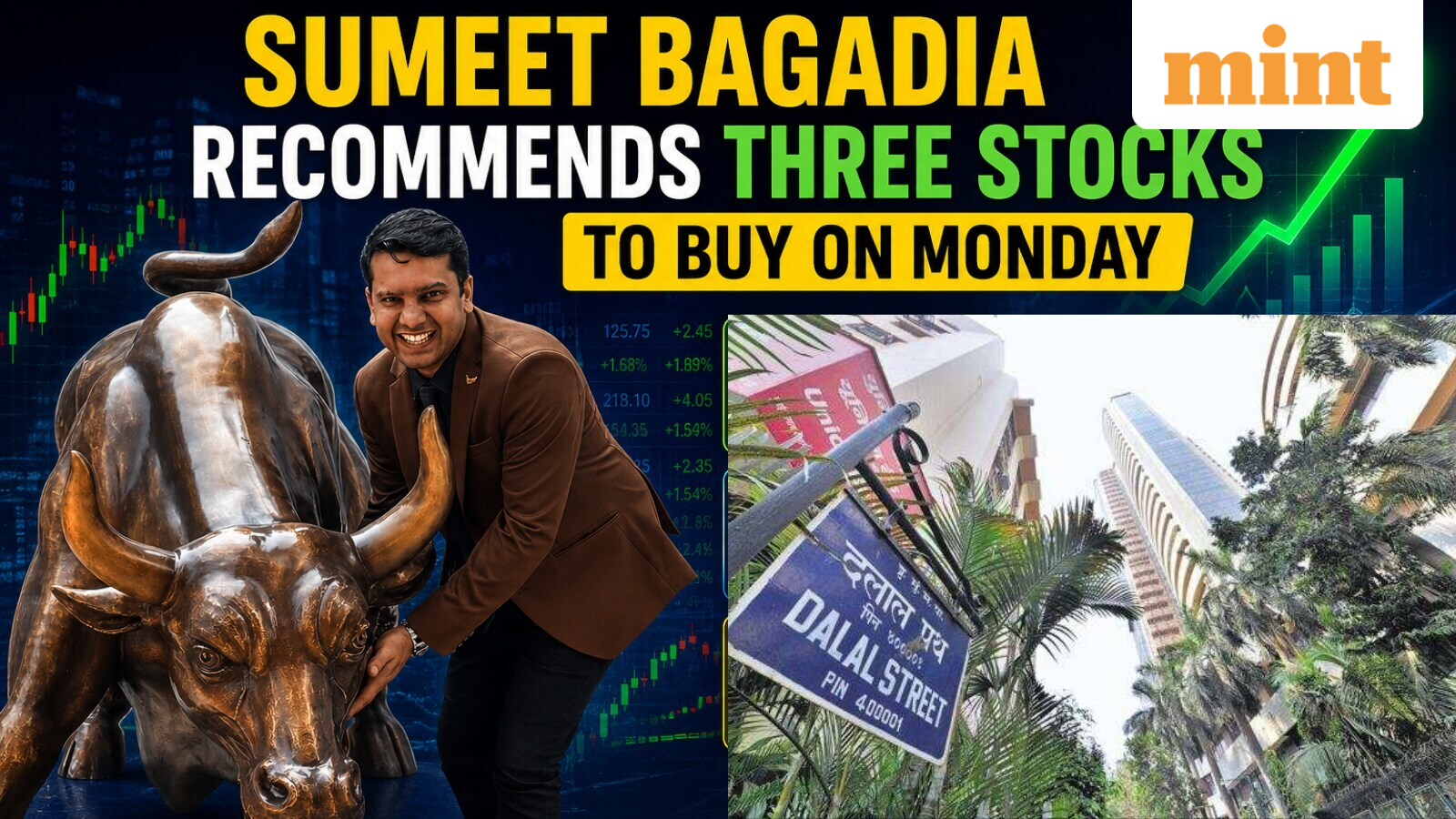 Buy or sell stocks: Sumeet Bagadia recommends three shares to buy on Monday — 31 August 2026