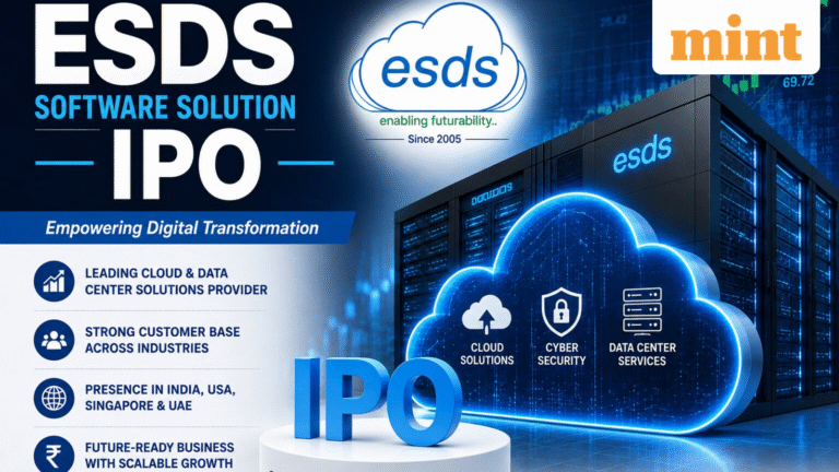 ESDS Software Solution IPO Day 2: Issue subscribed 7.49x so far. GMP signals 78% listing pop. Should you apply?
