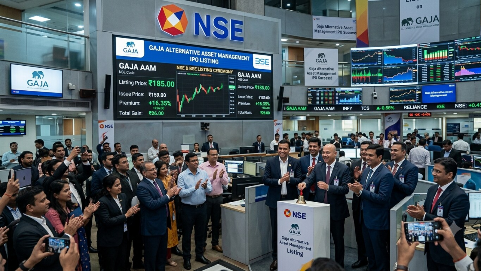 Gaja Alternative Asset Management IPO listing: Shares list at a 16% premium over the issue price