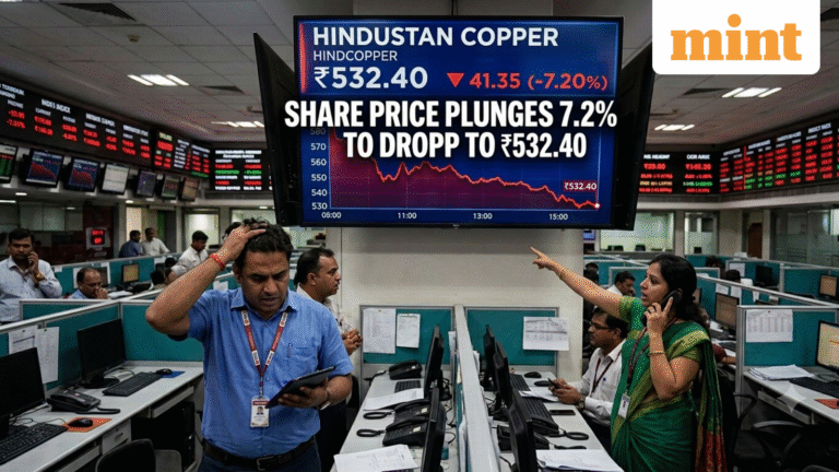 Hindustan Copper share price: Stock plunges 7% - Here's why