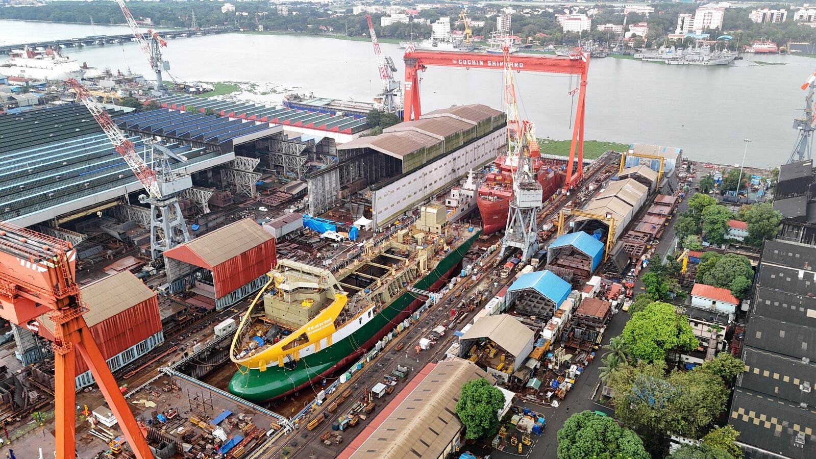Cochin Shipyard Q1 Results: Net profit falls 19.5% to  ₹151 crore as margins shrink