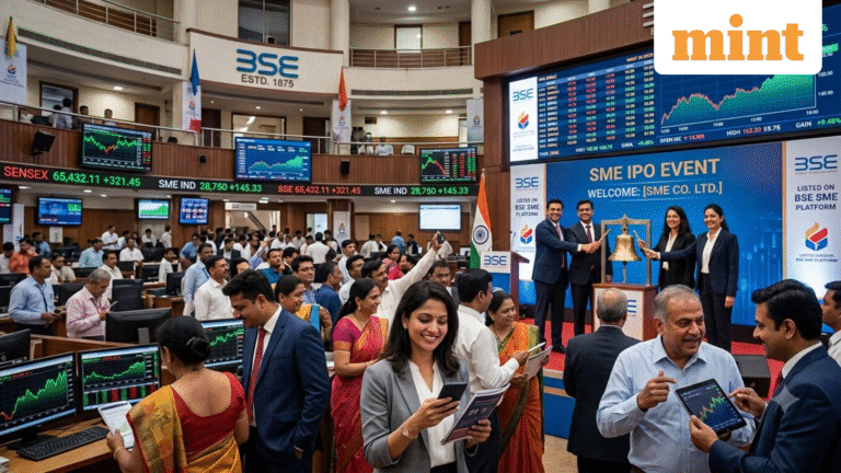 Credent Connect N Care IPO listing: Shares debut at a solid 90% premium on NSE SME, hit upper circuit