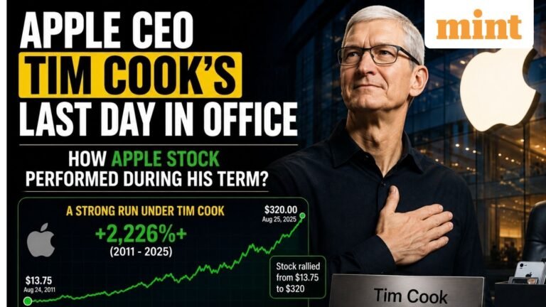 From entry to exit — how Apple stock price and valuation changed under Tim Cook as Apple CEO | Data details here