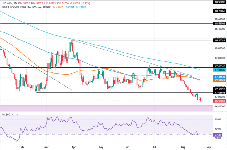 Chart Analysis USD/MXN
