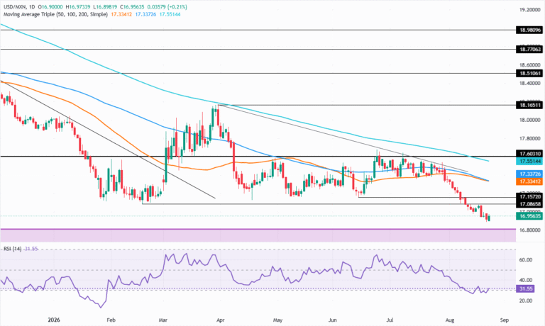 Chart Analysis USD/MXN
