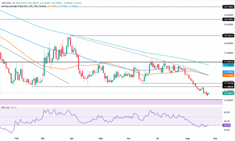Chart Analysis USD/MXN