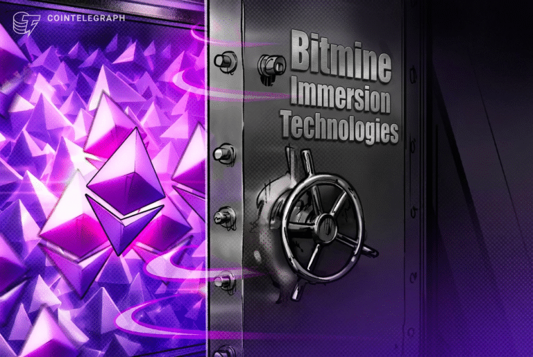 Bitmine Adds 10,399 ETH, Repurchases 4.5M Shares