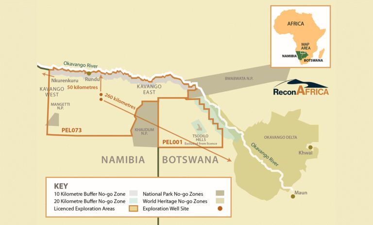 ReconAfrica flows gas at Namibia discovery, advances 1,000-m horizontal test
