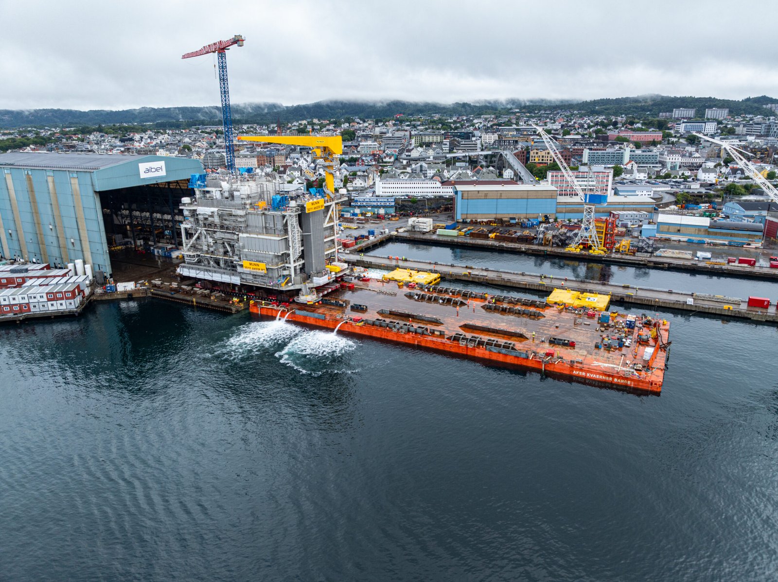 Mammoet completes critical topsides operations for Aker BP’s Yggdrasil project