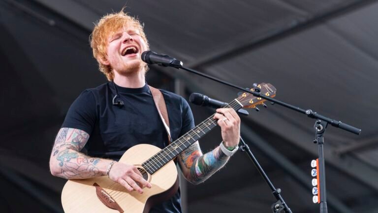 Ed Sheeran calls Israel's treatment of Gazans 'unjustifiable,' apologizes for Macklemore controversy