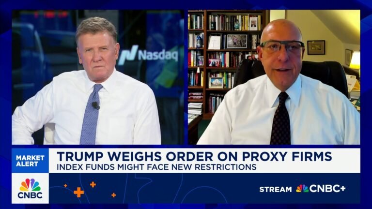 Dartmouth's Paul Argenti on scrutiny of proxy firms: I fear the real interest here is political