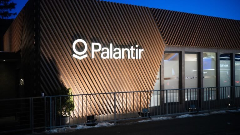 Former highflier Palantir is a bargain compared to AI-linked software peers, UBS says