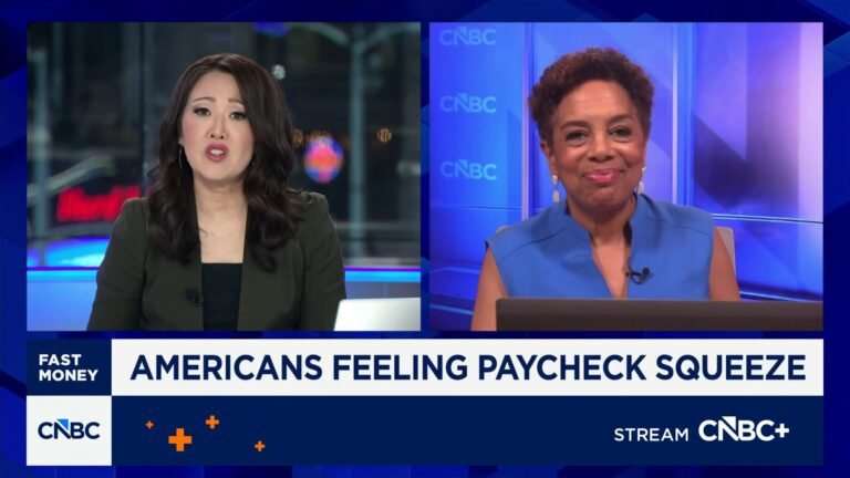 More Americans say they are living paycheck-to-paycheck